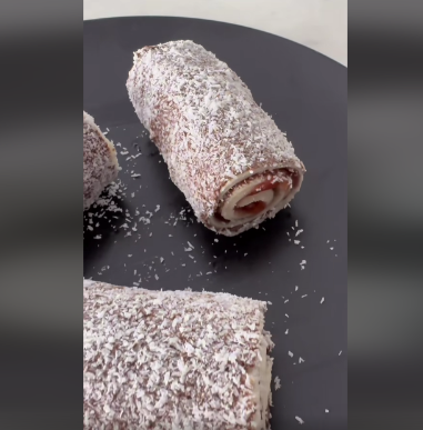 Lamington Roll Up Hack!